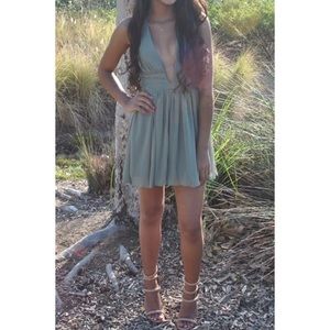Xenia Plunge Dress